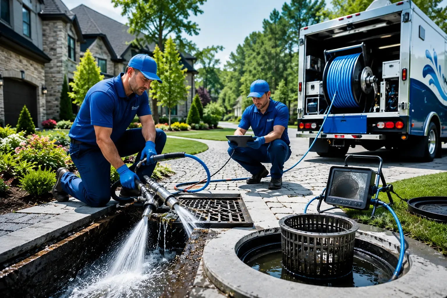Local outdoor drain cleaning professionals in Cascade, ID